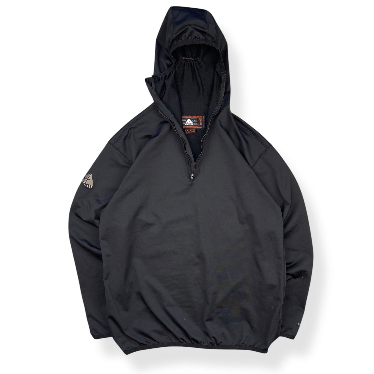 2008 Nike ACG Asymmetric Zip Balaclava Hoodie (M) | Default Title, Red