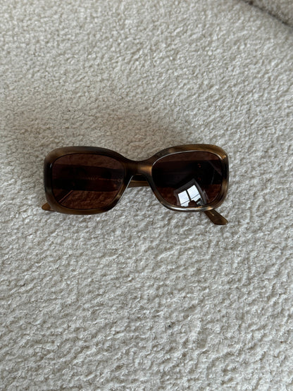 2000s Chanel Oversized Sunglasses | O/S, Bronze