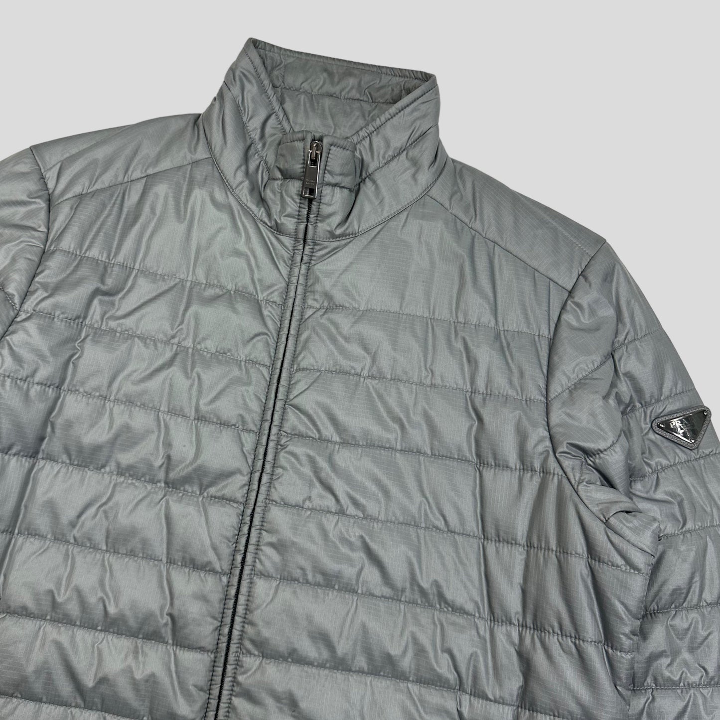 Prada Milano 2014 Ripstop Nylon Puffer Jacket - IT48