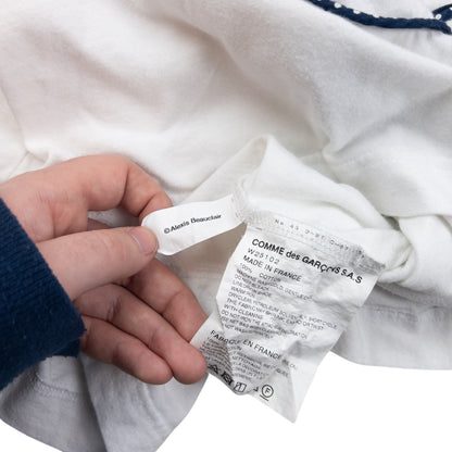 2017 Comme Des Garçons SHIRT X Alexis Beauclair Face T Shirt Size S