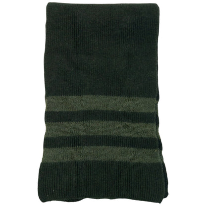 Vintage 90s Yohji Yamamoto A.A.R Long Wool Knit Scarf | O/S, Green