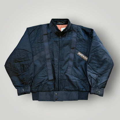 1982 Issey Miyake Skyline Bomber S/M | O/S, Navy Blue