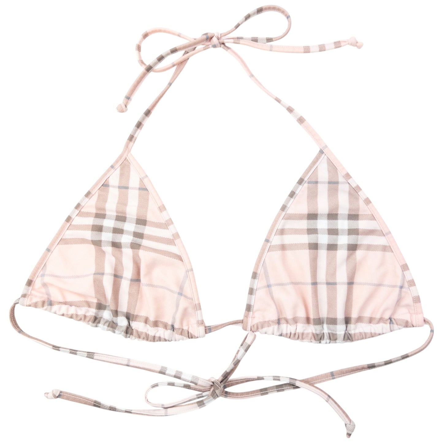 Vintage 2000s Burberry Nova Check Bikini Set Womens Size XL | XL, Beige
