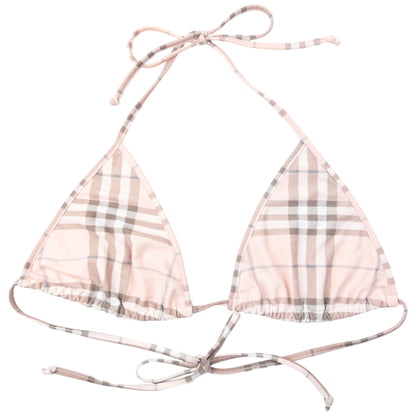 Vintage 2000s Burberry Nova Check Bikini Set Womens Size XL | XL, Beige