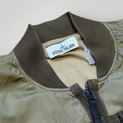 Stone Island SS/17 Garment Dyed Crinkle Reps NY Jacket M