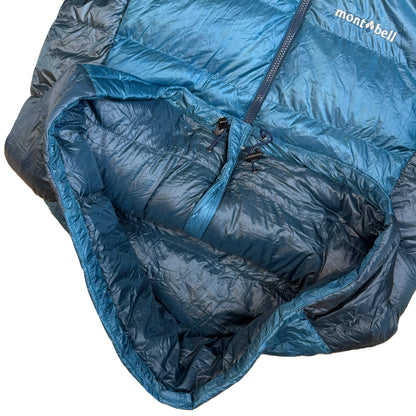 Montbell Alpine Down Parka Puffer Jacket In Blue (M) | Medium, Blue