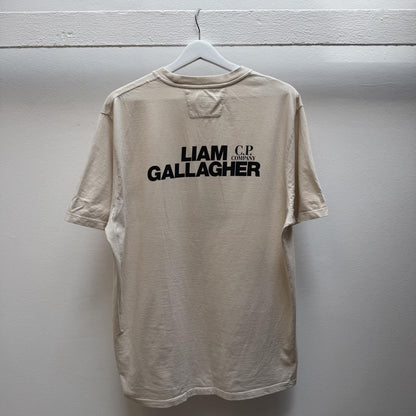 CP Company Liam Gallagher T-Shirt (XL) | Extra Large, Cream