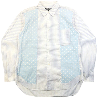 Vintage Comme Des Garçons HOMME DEUX Button Up Shirt Size XS | XS, Blue