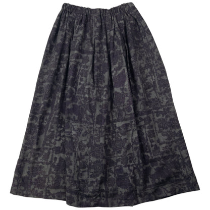 Vintage 90s Plantation By Issey Miyake Pattern Skirt Womens Size XL | XL, Grey