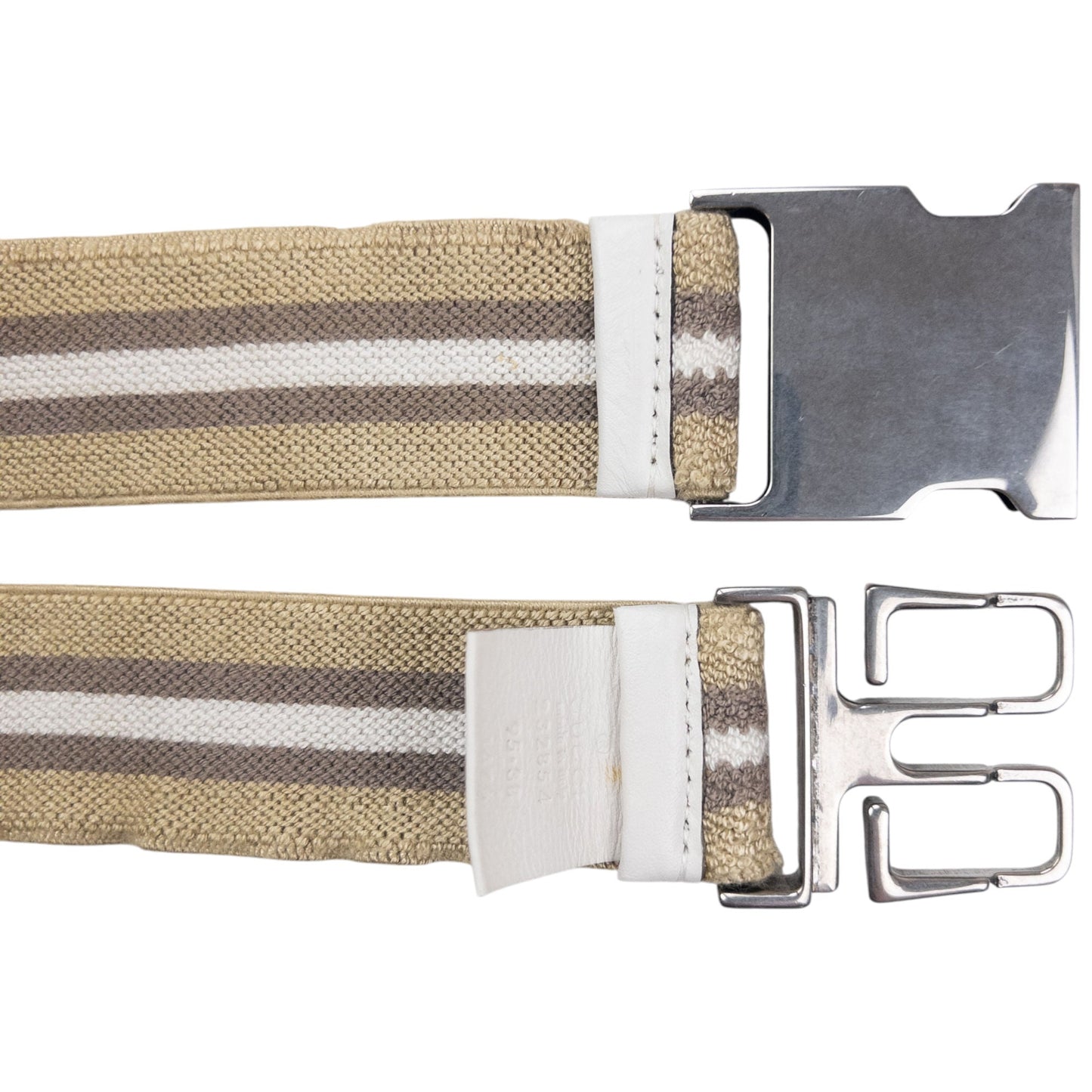 Vintage Gucci Striped Elastic Belt Size W34