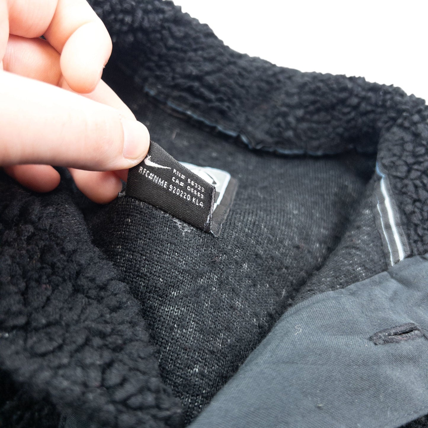 Vintage 2000s Nike ACG Q Button Fleece Sweatshirt Size S | Small, Black