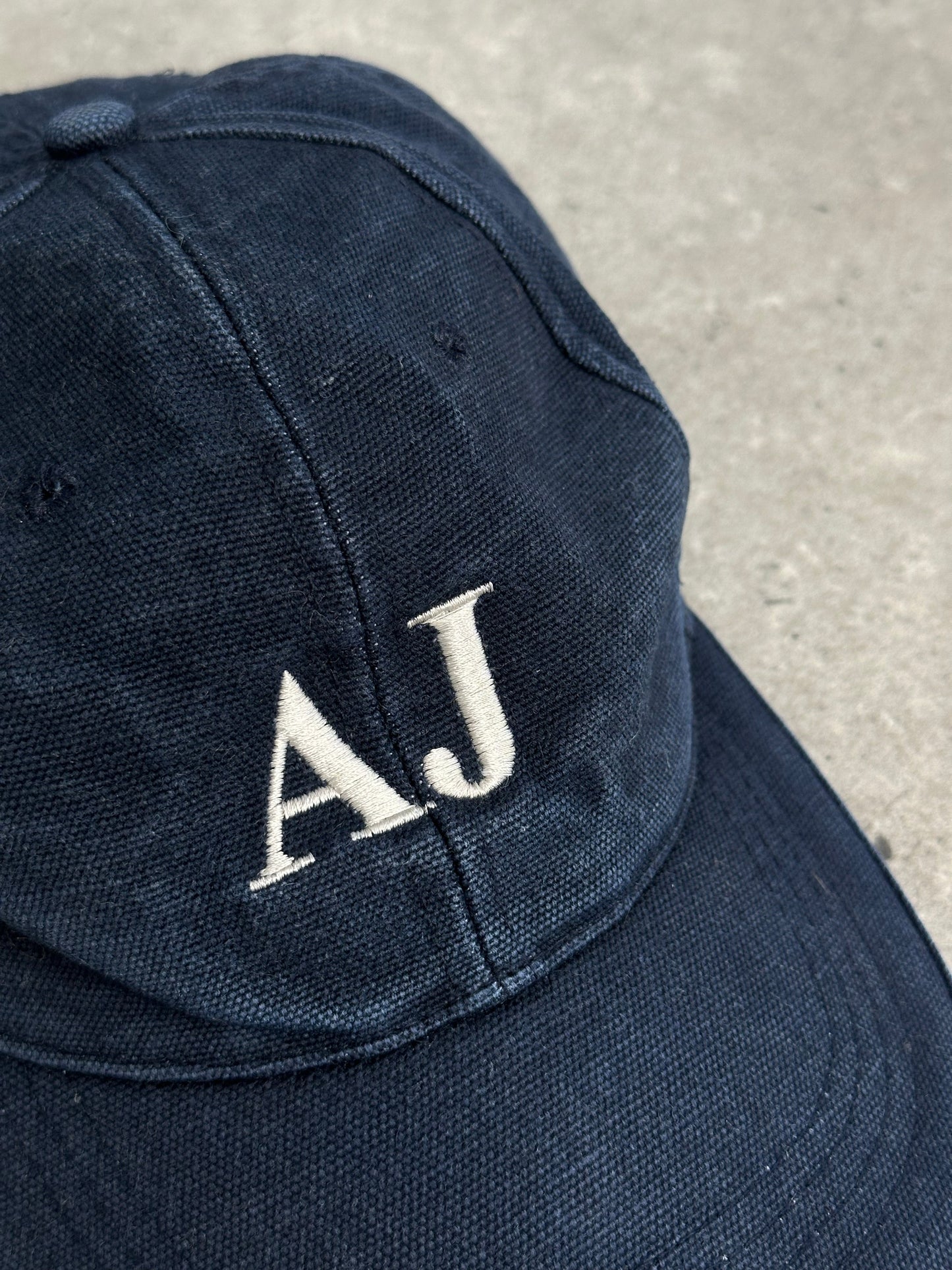 Armani Jeans 1990s Cotton Logo Hat
