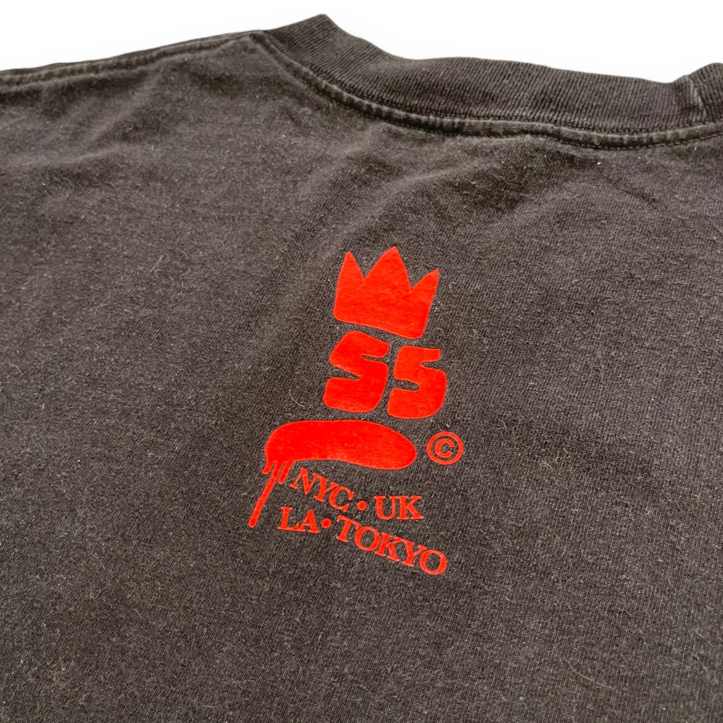 2000's Stussy Textured Graphic T-Shirt (M) | Default Title, Multicoloured