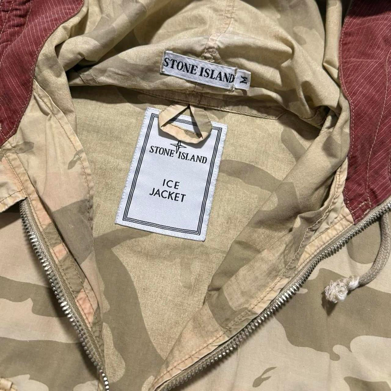 Stone Island S/S 1990 Ice Camo Smock Jacket | Medium, Camo