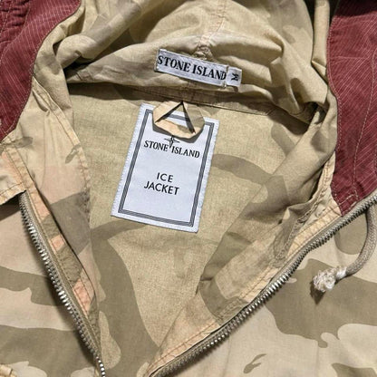 Stone Island S/S 1990 Ice Camo Smock Jacket | Medium, Camo