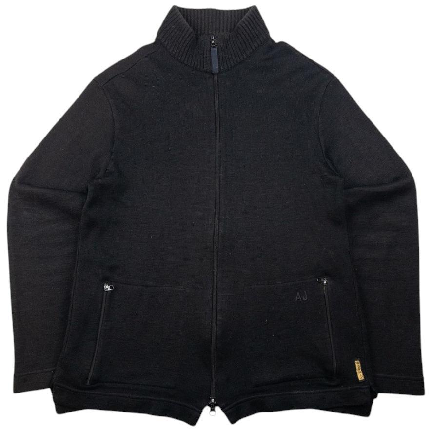 Vintage Armani Jeans Zip Up Jumper Size M