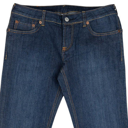 Vintage Evisu Double Gull Japanese Denim Low Rise Jeans Womens Size W32