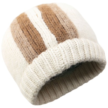 Vintage 2000s Prada Alpaca Wool Knit Beanie Hat | O/S, Brown