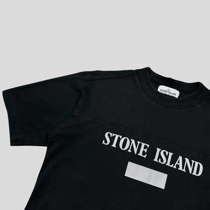 Stone Island FW18 Reflective Crewneck T-shirt - S (M) | Black