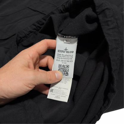 Stone Island pullover Smock Jacket | Large, Black