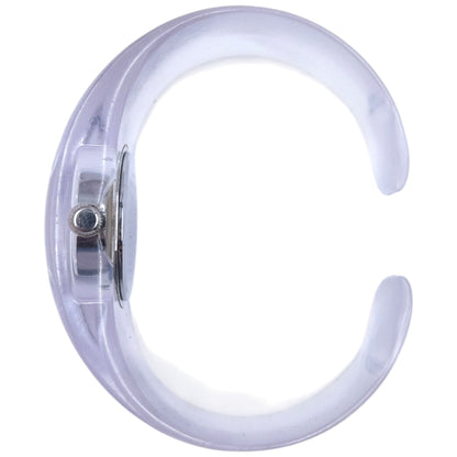 Vintage Issey Miyake X Tokujin Yoshioka Clear Watch Bracelet | O/S, White