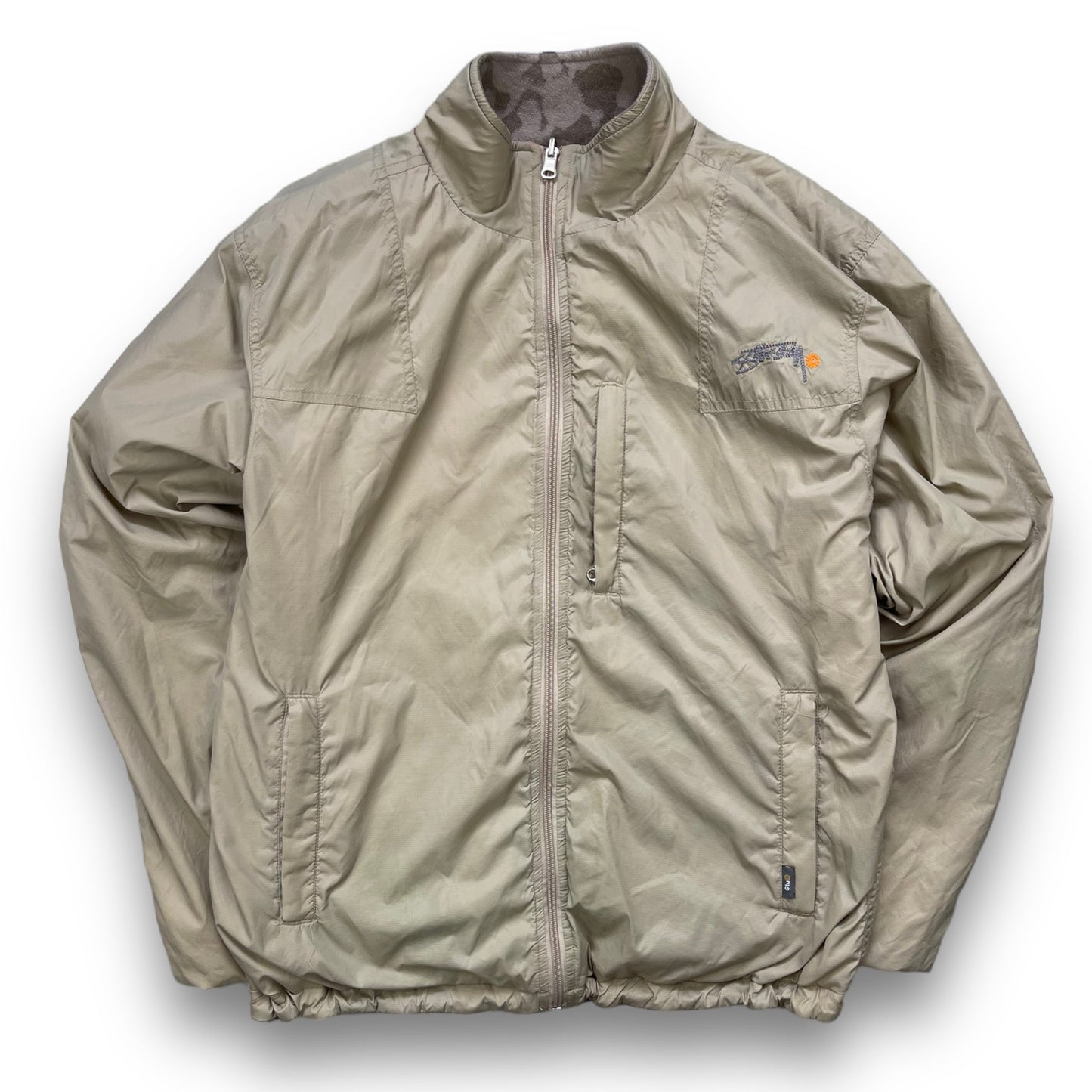 90's Stussy Reversible Camo Fleece Jacket (M) | Default Title, Camo