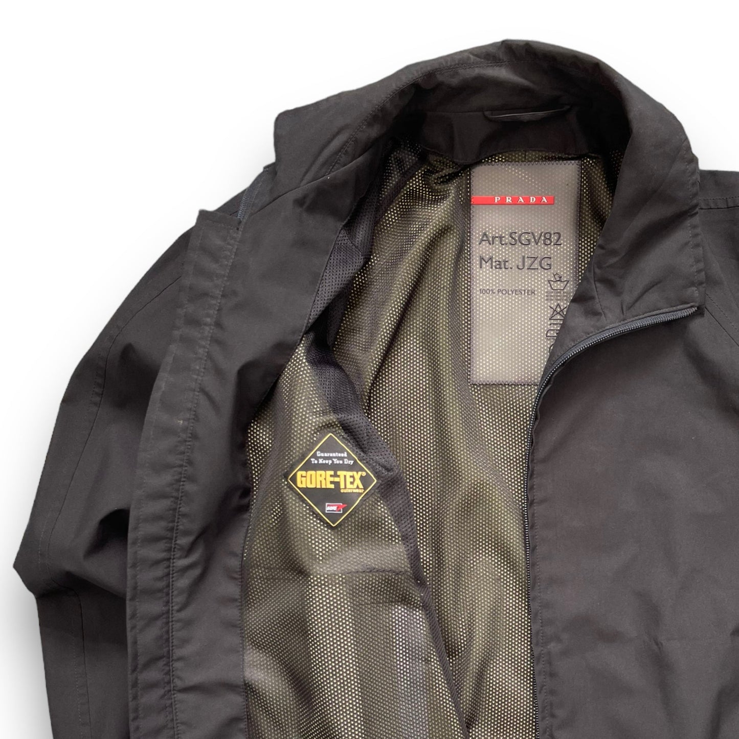 2000’s Prada Sport GoreTex Harrington Jacket | Default Title, Black