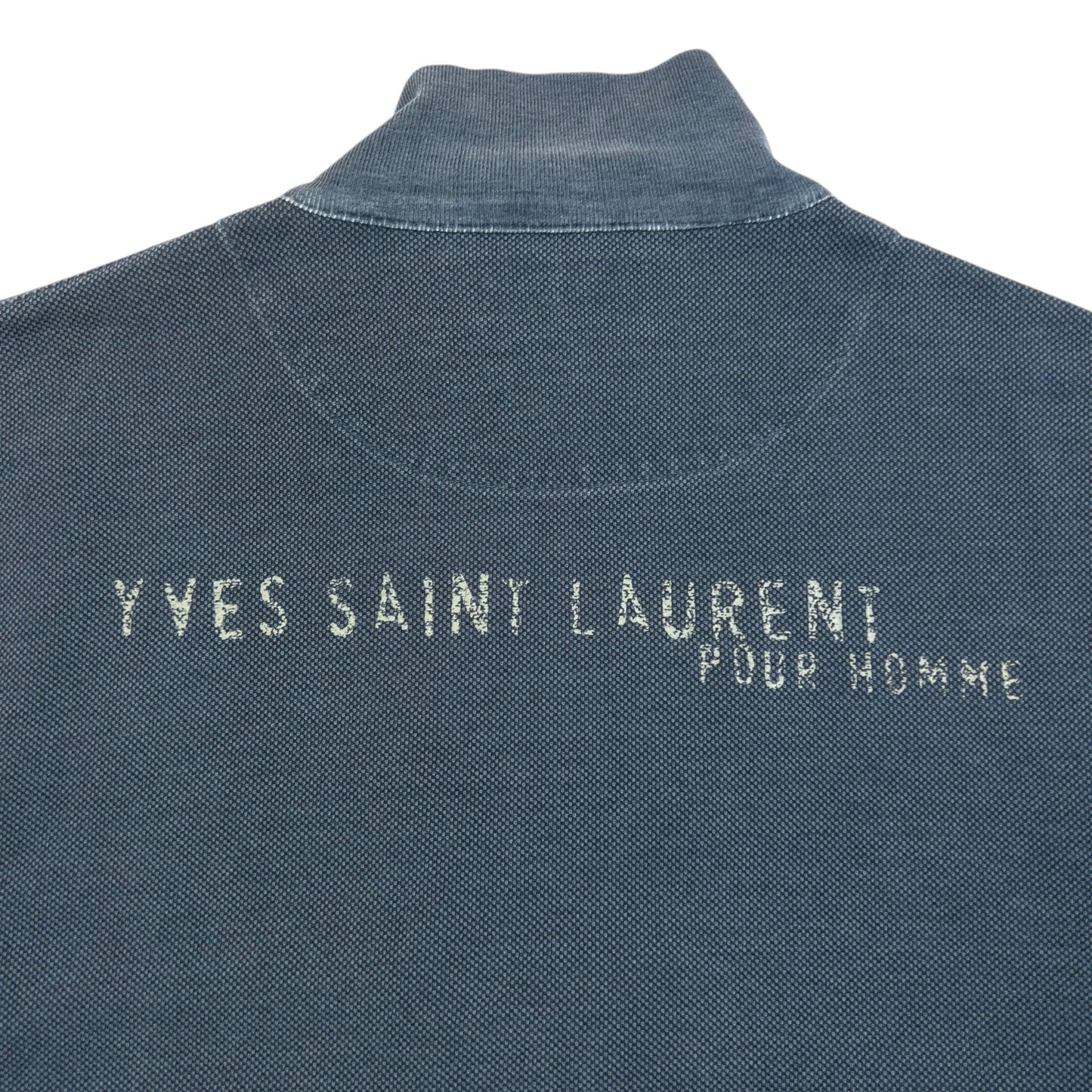 Vintage 2000s YSL Yves Saint Laurent Zip Up Sweatshirt Size M | Medium, Grey