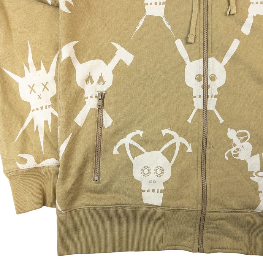 Vintage Stussy Futura Skullicon Zip Up Hoodie Size M – Known Vintage Stussy Futura Skullicon Zip Up Hoodie Size M – Known