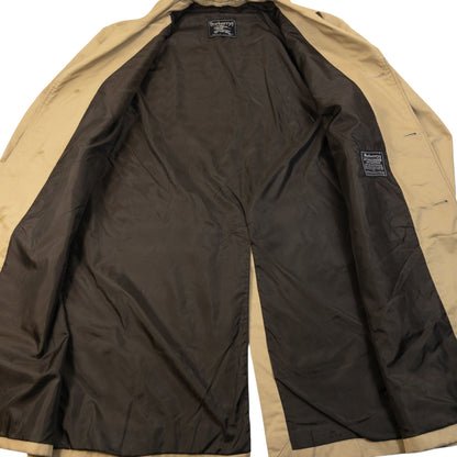Vintage 90s Burberry Trench Jacket Size XL | XL, Beige
