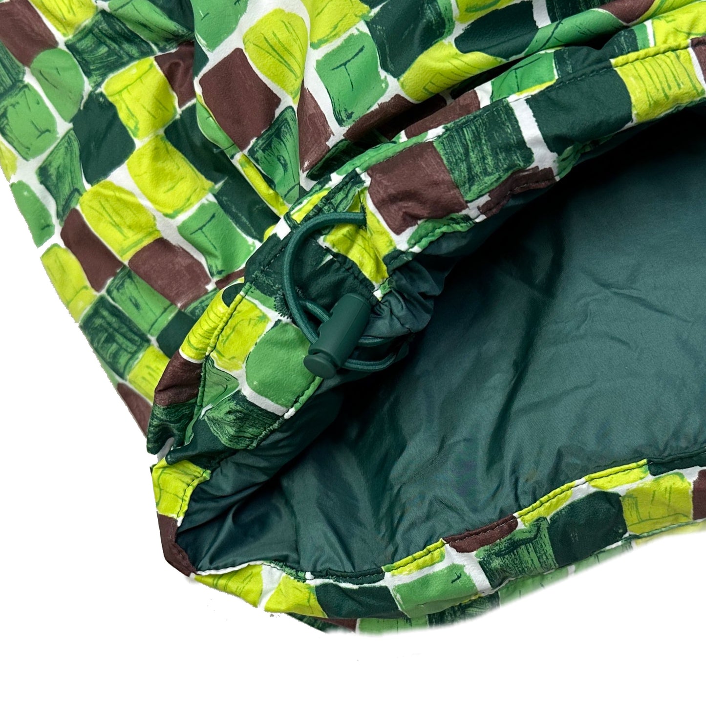 Uniqlo X Marni Check Puffer Jacket In Green ( S )