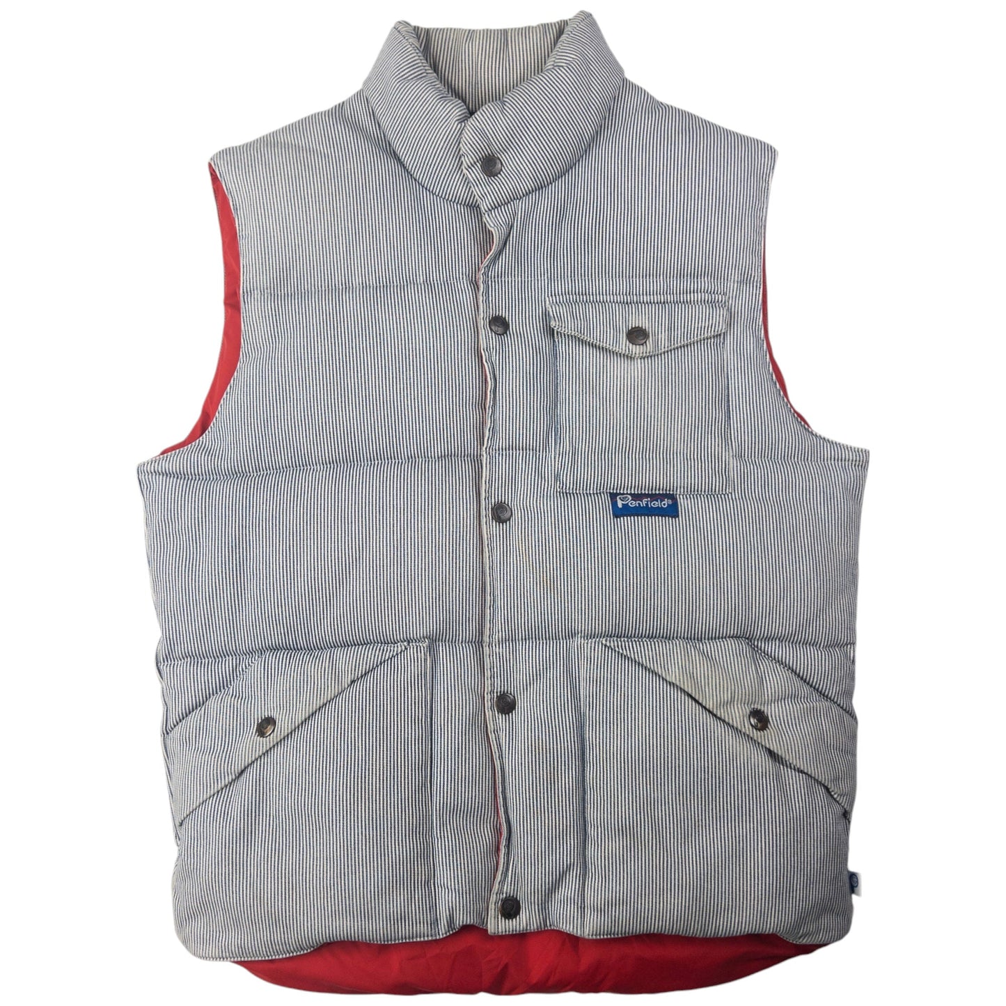 Vintage Stussy X Penfield Puffer Gilet Size S