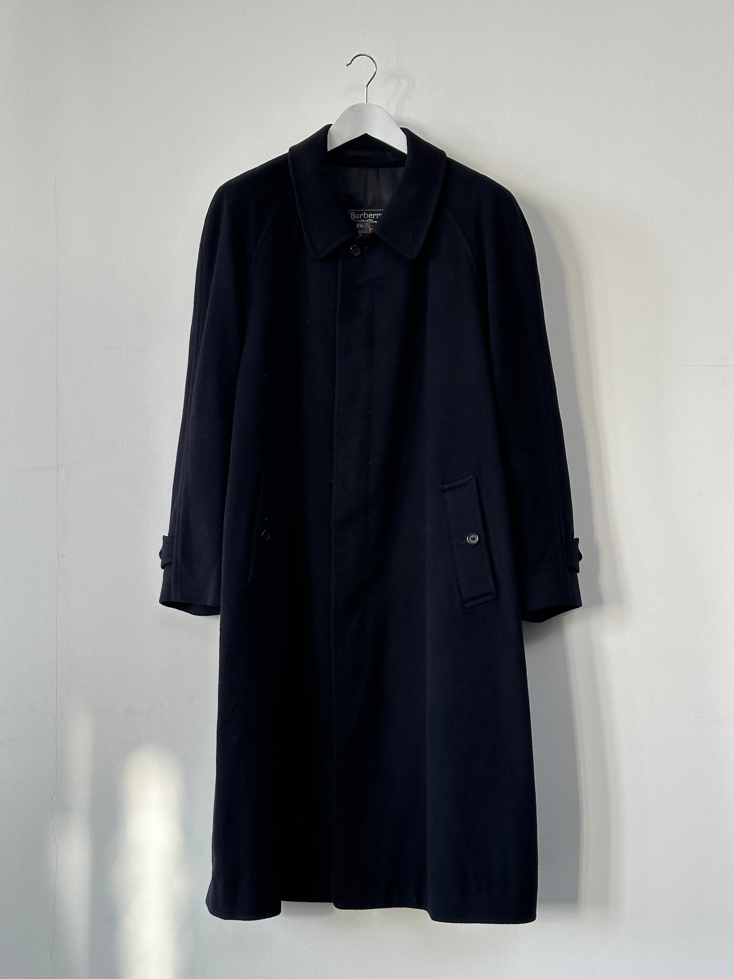 Burberry Pure Cashmere Concealed Placket Coat - XXL