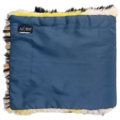 Vintage Armani Jeans Fur Scarf