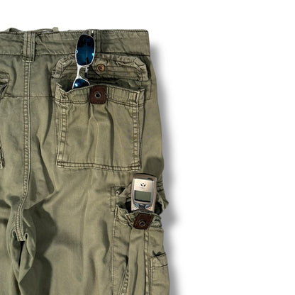 Abercrombie & Fitch 00’s Cargo Trousers W34 | W34, Multicoloured