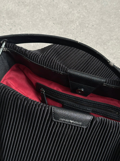 Emporio Armani Pleated Shoulder Bag