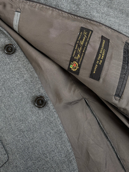 Loro Piana x Hackett London 2000s Cashmere Stripe Blazer - 40R