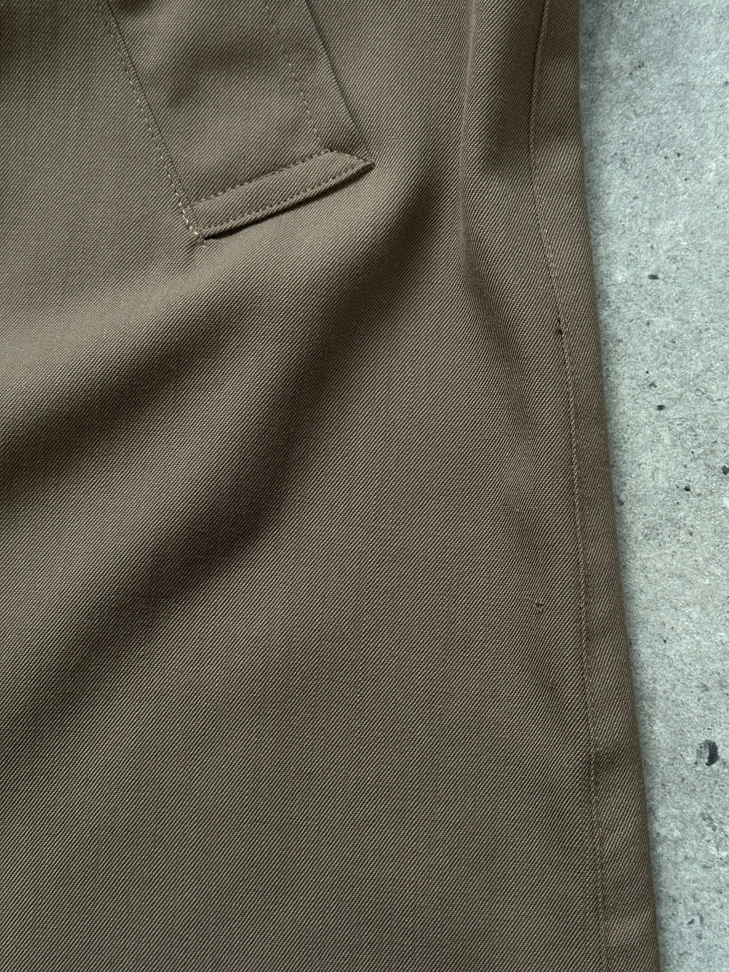 London Fog 1990s Wool Trench Coat - L