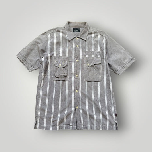 2000's Stüssy Utility Shirt L | O/S, Grey