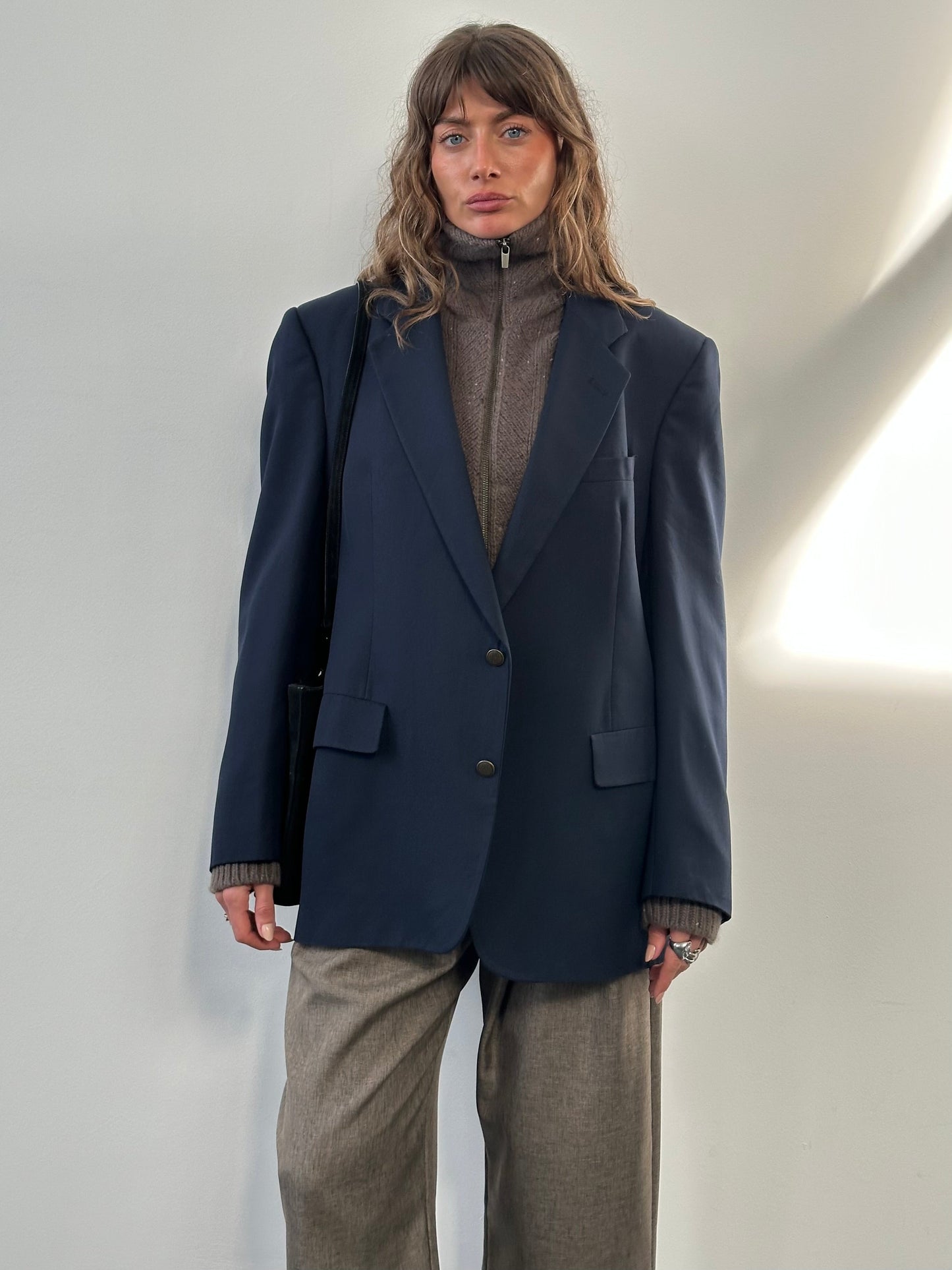 Christian Dior Monsieur 1990s Pure Wool Single Breasted Blazer - 44R/XL