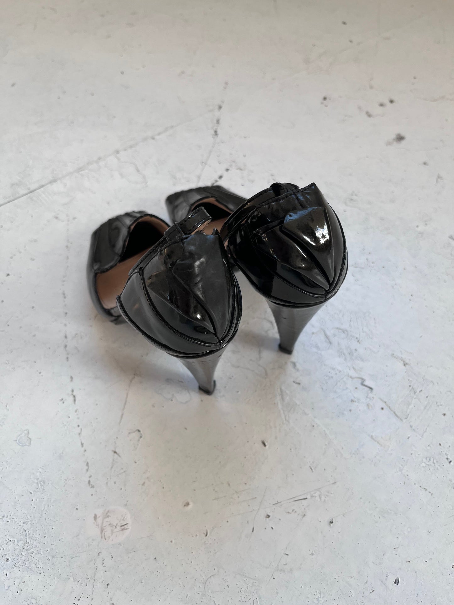 2000s prada heels | BLACK, Black