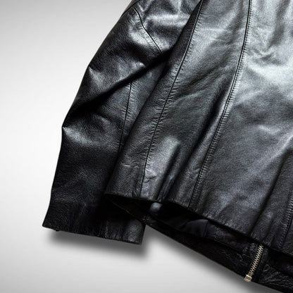 DKNY Leather WMNS Biker Jacket (1990s)