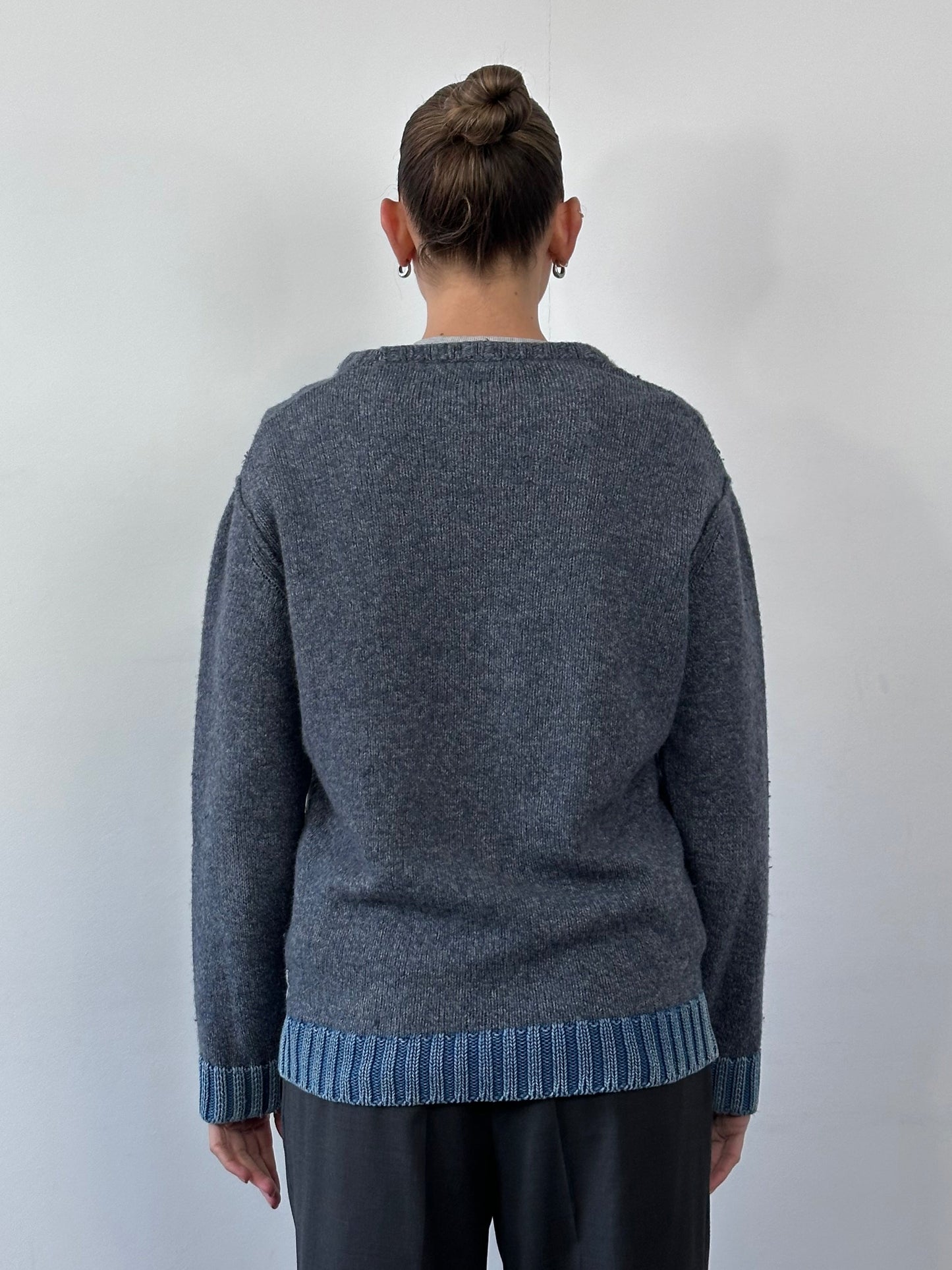 Armani Jeans Wool Knitted Jumper - M/L