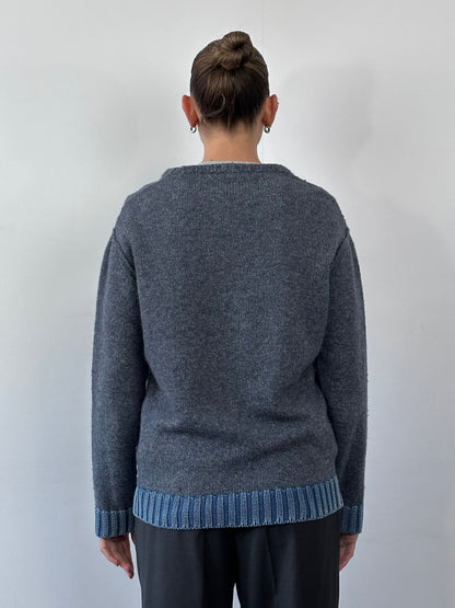 Armani Jeans Wool Knitted Jumper - M/L