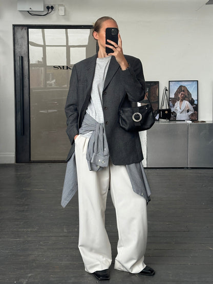 Christian Dior 1990s Stripe Cotton Shirt - L