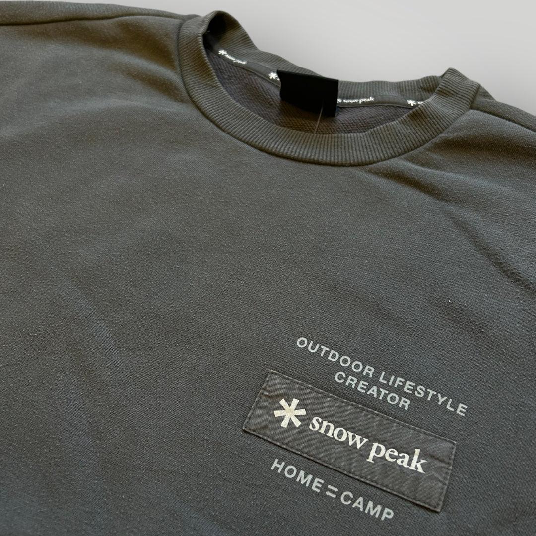 Snow Peak Home = Camp Crewneck XL
