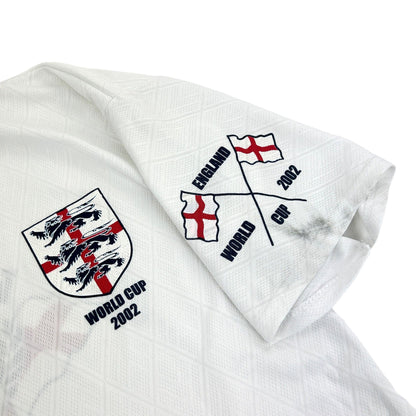 Vintage England 2002 World Cup T-Shirt Size L