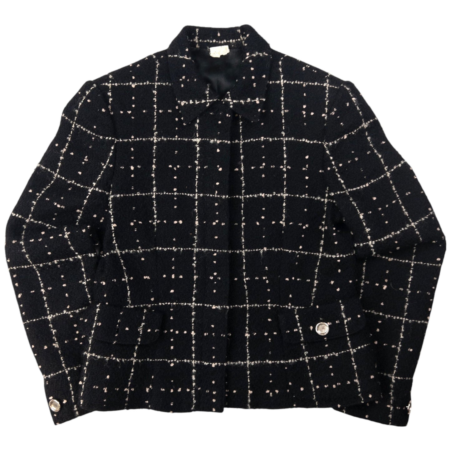 Vintage Versace Classic V2 Button Up Wool Jacket Womens Size S