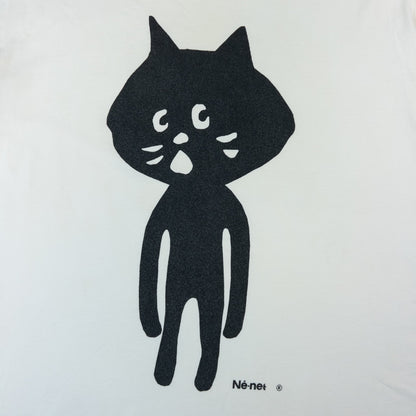 Vintage Ne-Net By Issey Miyake Cat Graphic T Shirt Size M