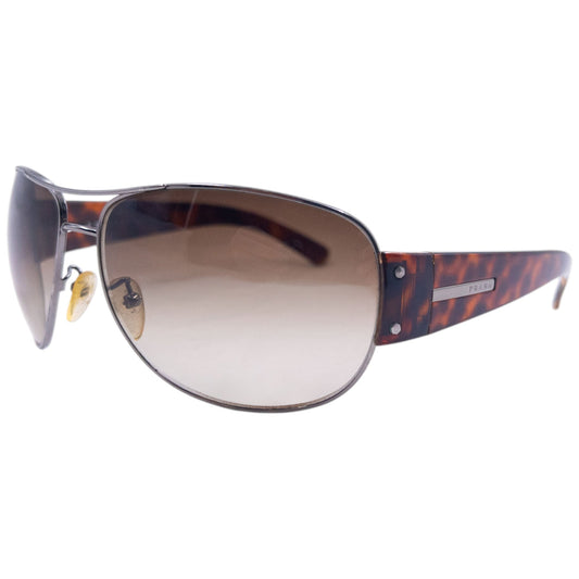 Vintage 2000s Prada Tortoise Shell Sunglasses | O/S, Brown